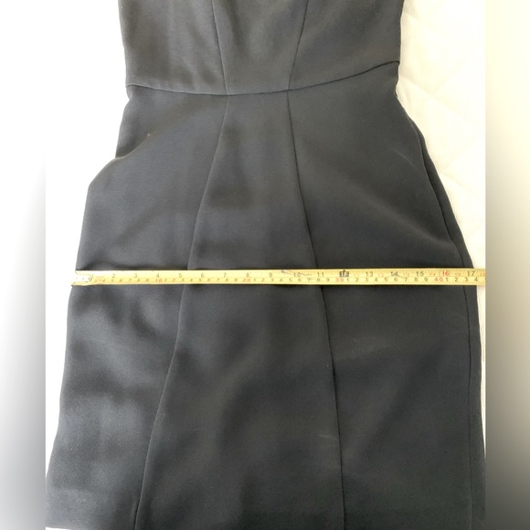 Maje black mini dress with wide straps and sexy cut-out at its back Maje Size 1 - Picture 15 of 16